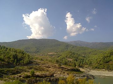 Nur Dağları'nın Hatay' dan görünümü