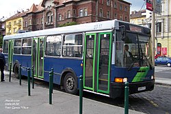 Ikarus 415-ös busz a Moszkva téren