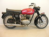 Gilera 300 B uit 1955