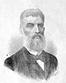 Retrato no jornal Gazeta de Piracicaba, 1898