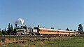 #1 pulling a tourist train during the annual Railroad Days event on September 13, 2003