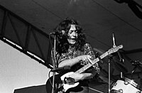 Rory Gallagher en 1977.