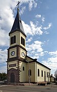 L'église catholique Saint-Joseph.