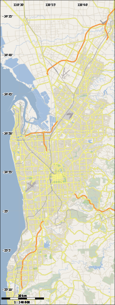 North Adelaide Golf Course is located in Greater Adelaide