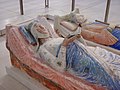 XIII secolo: gisant sdraiato (Eleonora d’Aquitania)