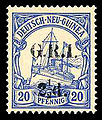 D-Neu Guinea Michel-Nr 6 II 21/2 penny