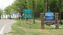 Signage along Bus. US 127 / M-61