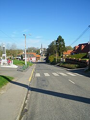 A general view of Sailly-au-Bois