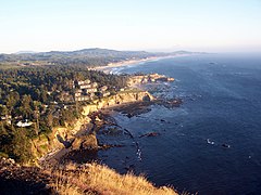 Looking south from Otter Crest