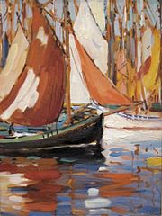 Patched Sail, c. 1929, on loan to Cincinnati Art Museum