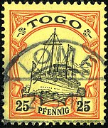 1910 25pfg Togo Lomé Mi11.jpg