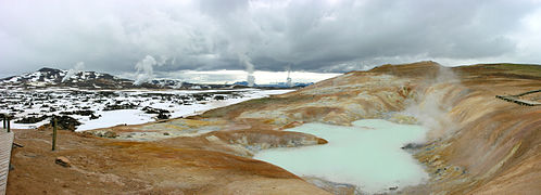 Leirhnjúkur and the Krafla caldera