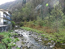 torrente Serina nei pressi di Algua