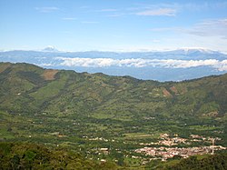 Nevado del Ruiz seen from Guaduas