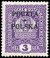 1919 Mi-Nr. ??Postage stamp of Austria overprinted Poczta Polska