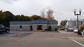 Coe Township Hall in Shepherd