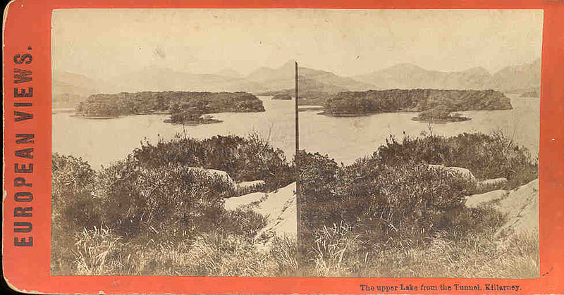 File:FMIB 36191 Upper Lake from the Tunnel, Killarney.jpeg