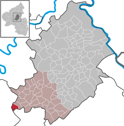 Hirschfeld (Hunsrück) – Mappa