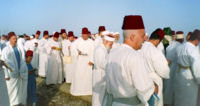 Samaritains sur le Mont Garizim, en 2006.