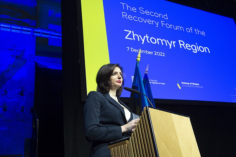 File:The Second Recovery Forum of the Zhytomyr Region, 7 December 2022 by the Republic of Estonia Ministry of Foreign Affairs and the Ukraine Embassy of Estonia 15.jpg