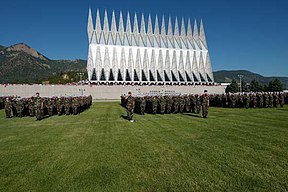The United States Air Force Academy.