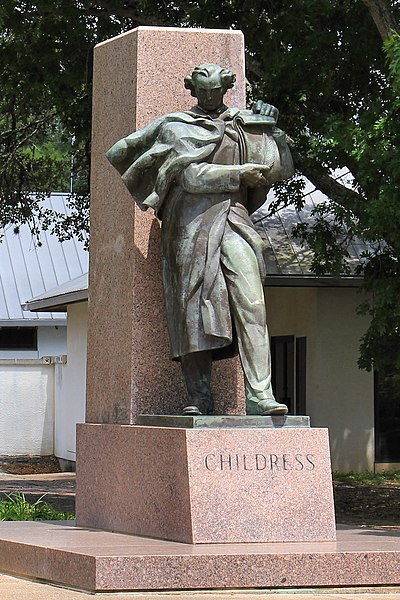 File:George Childress Centennial Statue.jpg