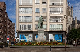 Statue Lieven Bauwens dans la rue