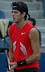 Juan Martin del Potro at the 2008 US Open