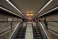 Couloir de la station Florenc (lignes B et C)