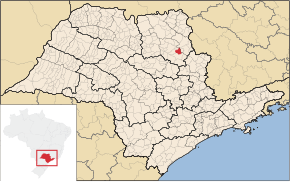 Poziția localității Serra Azul