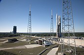 Atlas V 401 on launch pad