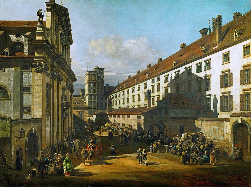 File:Bernardo Bellotto, called Canaletto - Vienna, Dominican Church.jpg