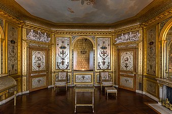 Boudoir of Marie Antoinette, Palace of Fontainebleau (1790)