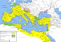 L'impero di Claudius from 37 to 54 A.D.