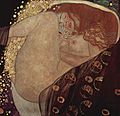 Gustav Klimt: Danae, Ölgemälde (1907–1908)