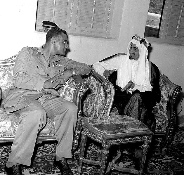 File:Gamal Abdel Nasser in Saudi Arabia.jpg