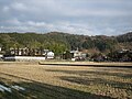 上賀茂壱町口町 旧家と田園風景