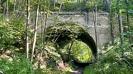 Underpass for the Pequest Fill