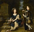 Ritratto di Marie Anne e Luigi da bambini