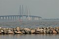 Oresund Bridge seen from Dragør