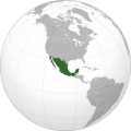 Localização do México