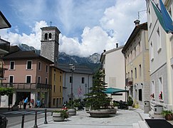 Ortskern mit Pfarrkirche San Giovanni Battista