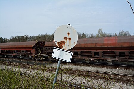 Was auch immer hier verboten wurde, es wurde erschossen und niemand beseitigte die Leiche.