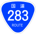National Route 283 shield