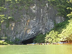 Parque nacional Phong Nha-Kẻ Bàng en la Provincia de Quảng Bình.