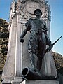 Reggio Calabria, Monumento ai caduti di tutte le guerre, part. un fante