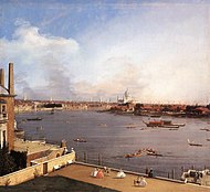 Saint Paul da Richmond House del Canaletto (1747)