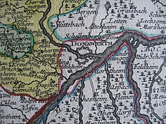 Donauwörth, from a 1740 map.jpg