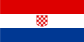 Variation of the flag of the Republic of Croatia (25 July – 21 December 1990)