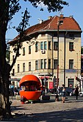 Sarajevo - view from Baščaršija.JPG